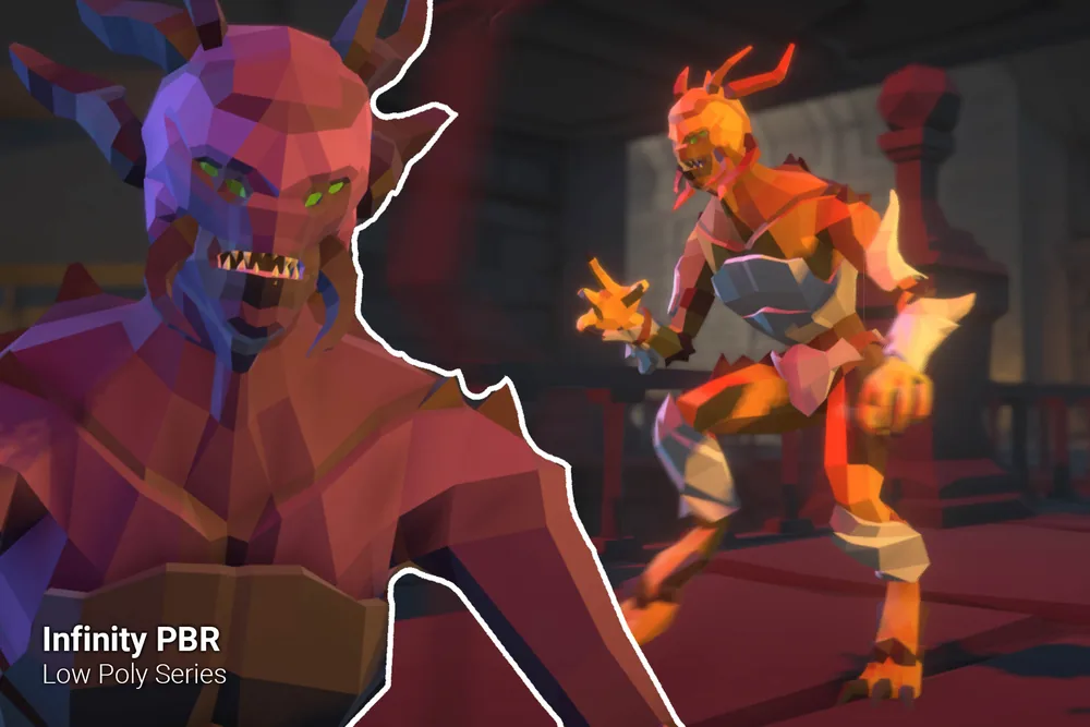 Low Poly Character – Demons