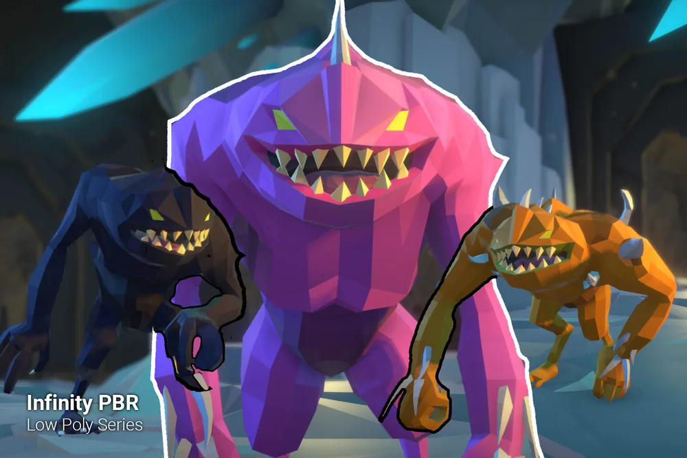 Low Poly Character – Monster Creature 1