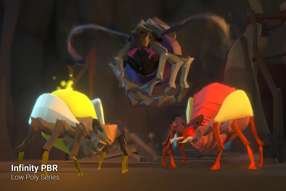 Low Poly Character – Bomber Bug