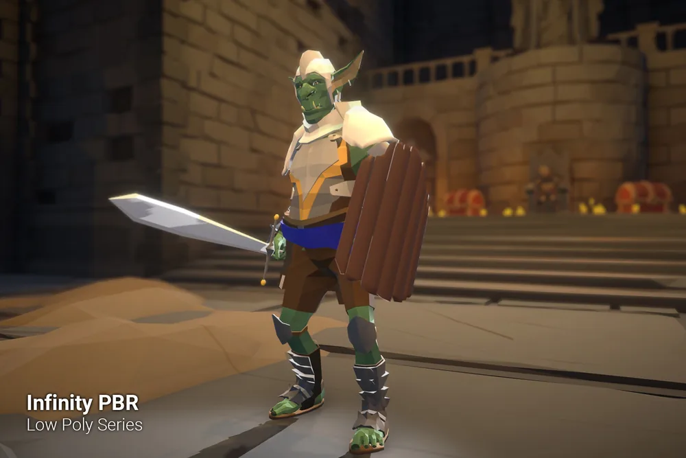 Low Poly Character – Goblin