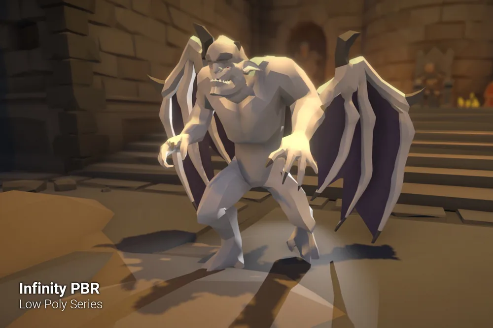 Low Poly Character – Gargoyle