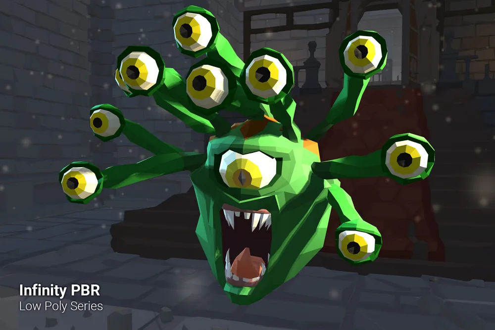Low Poly Character – Gazer