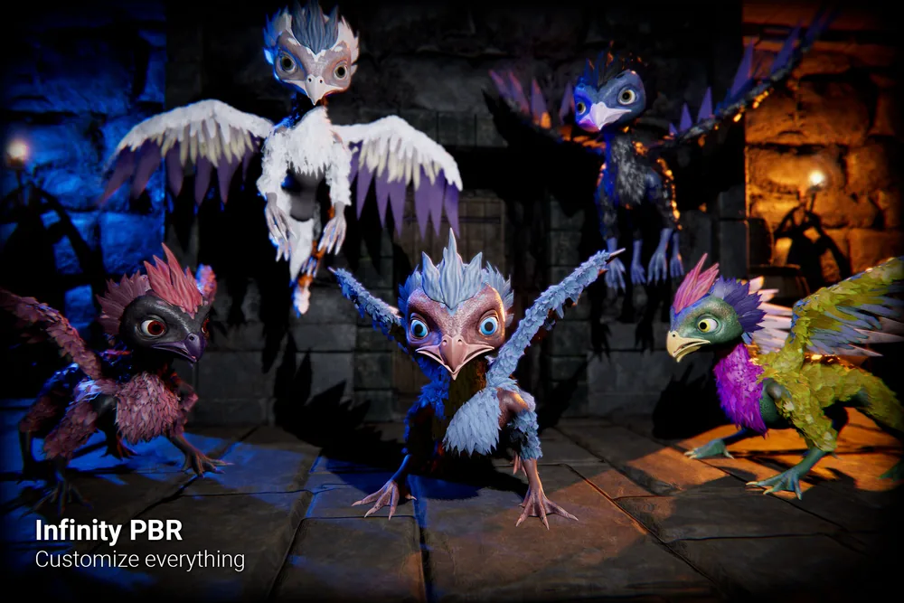 Birdy – Monster Creature – Cute Pack Series