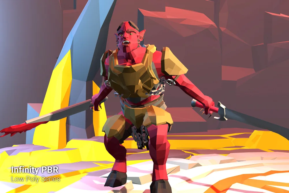 Low Poly Character – Devils