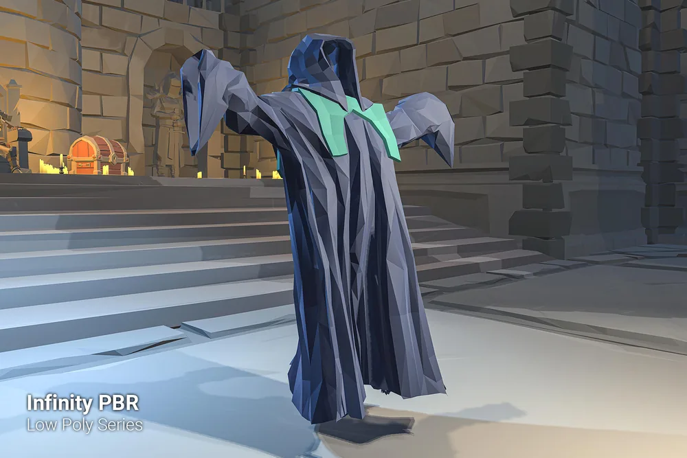 Low Poly Character – Weeper