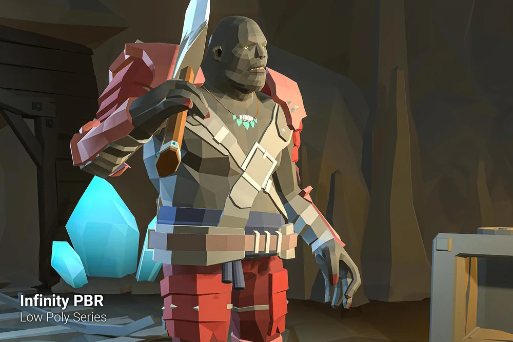 Low Poly Character – Troll