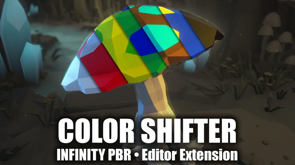 Color Shifter Editor Extension for Low Poly Packs